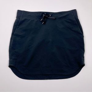 Athleta Midtown Black Skirt UPF